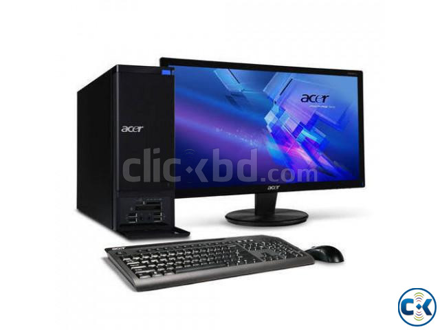 Desktop PC Intel core i5 Ram 8GB HDD 2TB 19 LED Monitor large image 1