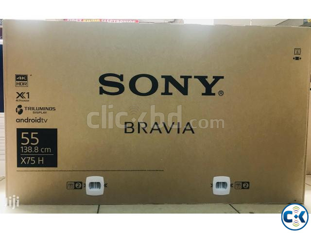 Sony Bravia 55 X7500H 4K UHD Android Voice Control TV large image 0