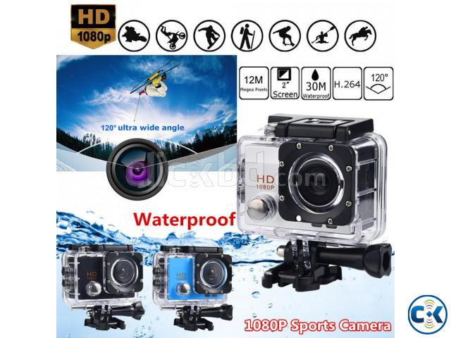 Full HD 1080P Waterproof Sports Action Camera large image 2