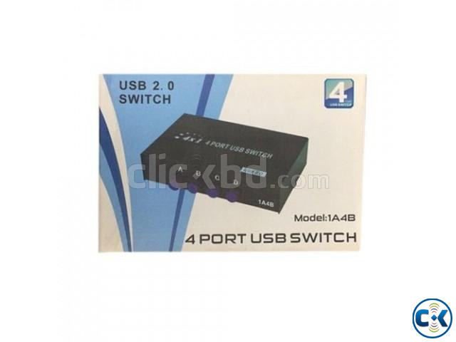 China USB 2.0 Switch 4 Port USB Switch Model 1A4B large image 3