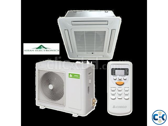 Cassette Ceiling 3.0 Ton Chigo 36000 BTU type AC large image 2