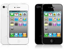 Apple iphone-4 White Factory unlock large image 1