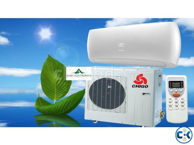 1.0 Ton Chigo 12000 BTU Split type AC large image 0