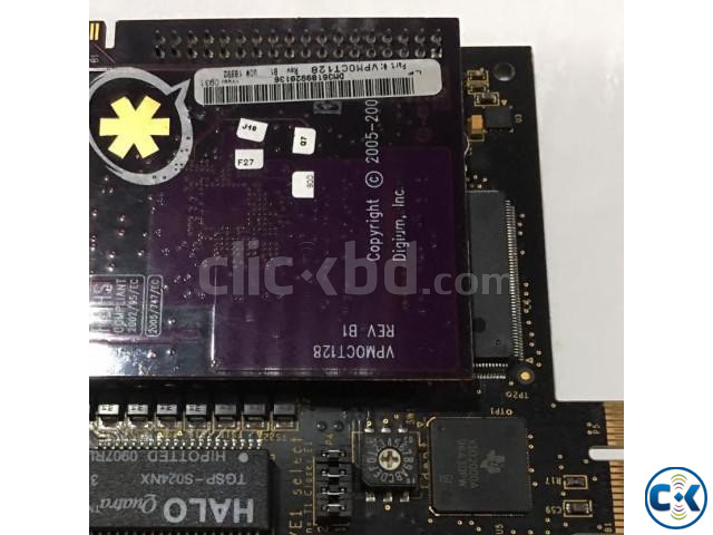 Digium s Wildcard TE420P 4 Port T1 E1 PCI Express card large image 0