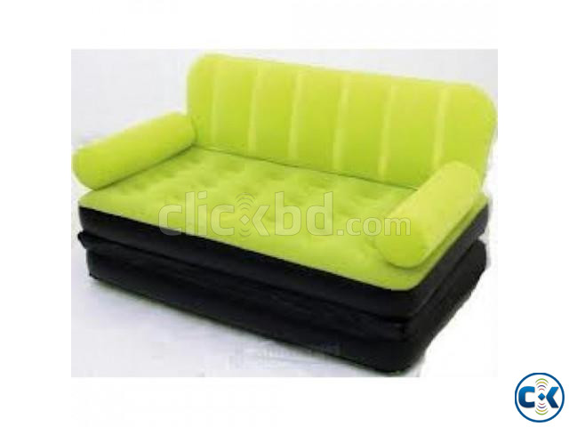 BESTWAY Double Air Bed Cum Sofa large image 1