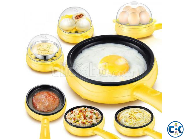 Multi-function Mini Electric Non-stick Frying and Egg Boiler large image 3