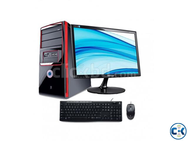 CORE 2DUO DESKTOP 250GB 4GB MONITOR 20 LED large image 1