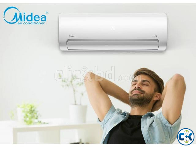 Midea 2.5 Ton Non Inverter Energy Saving split type AC large image 0