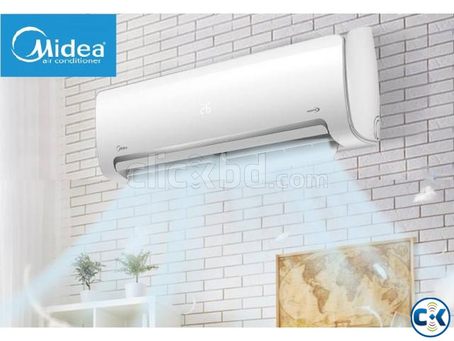 Midea 2.5 Ton Non Inverter Energy Saving split type AC large image 2