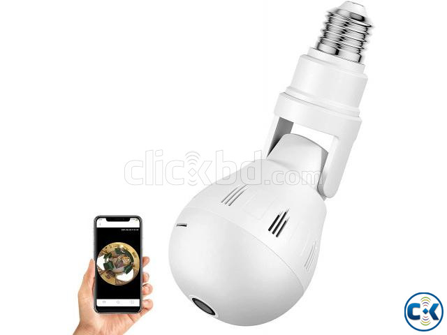 v360 CCTV bulb Camera HD Night Vision Camera large image 2