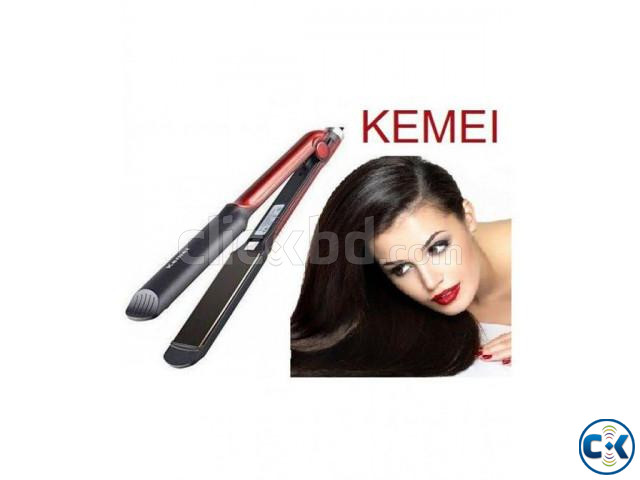 Kemei KM-531 Professional Ceramic Hair Straightener large image 0
