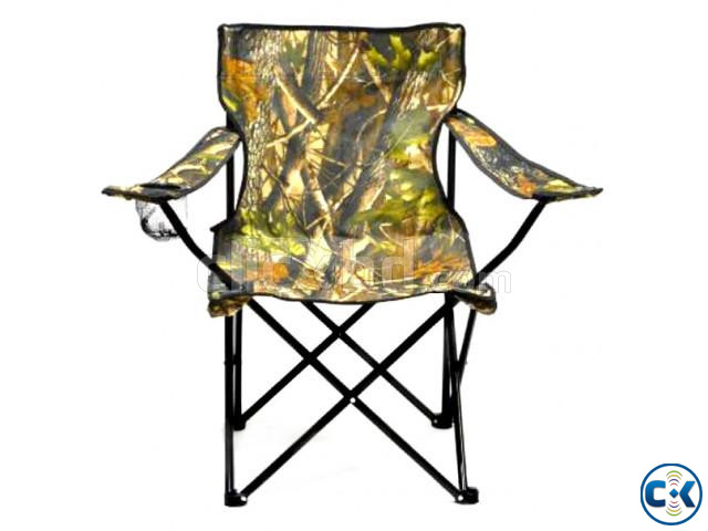 Folding Travel Chair with Armrests Portable Camping Chair large image 0