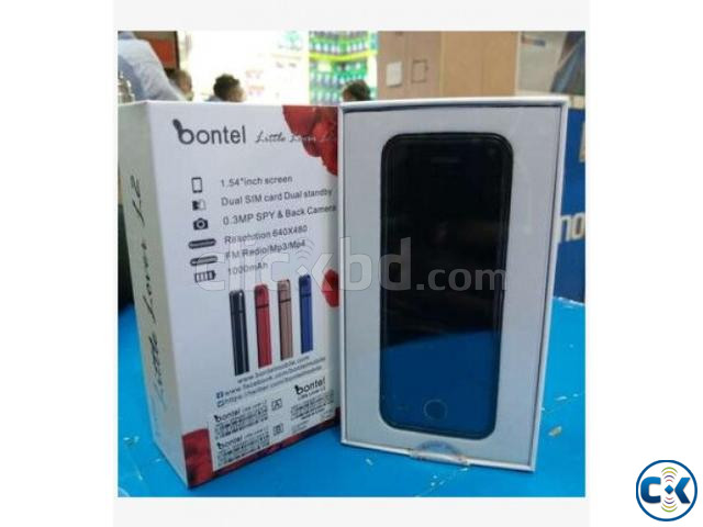 Bontel L2 Slim Phone Dual Sim Keypad Touch Free Silicon Cove large image 2