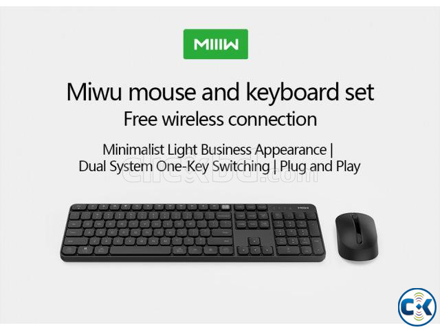 Xiaomi Miiw Wireless Keyboar Mouse Combo large image 0