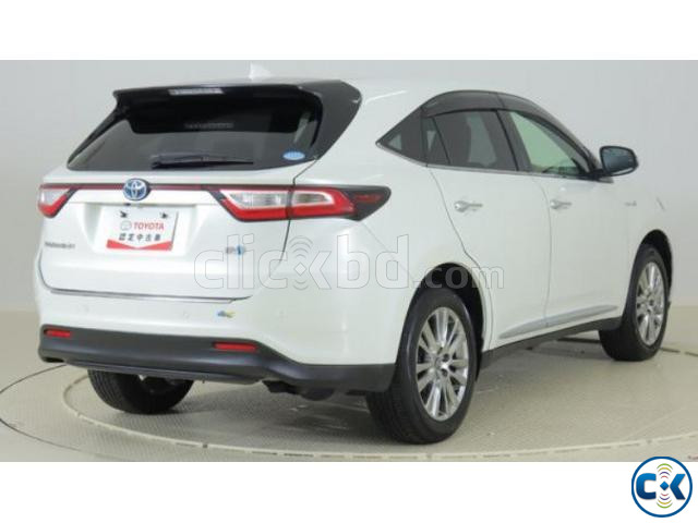 TOYOTA HARRIER 2017 PEARL ADVANCE PREMIUM large image 2