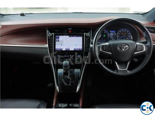 TOYOTA HARRIER 2017 PEARL ADVANCE PREMIUM large image 4