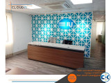 office reception design in Dhaka