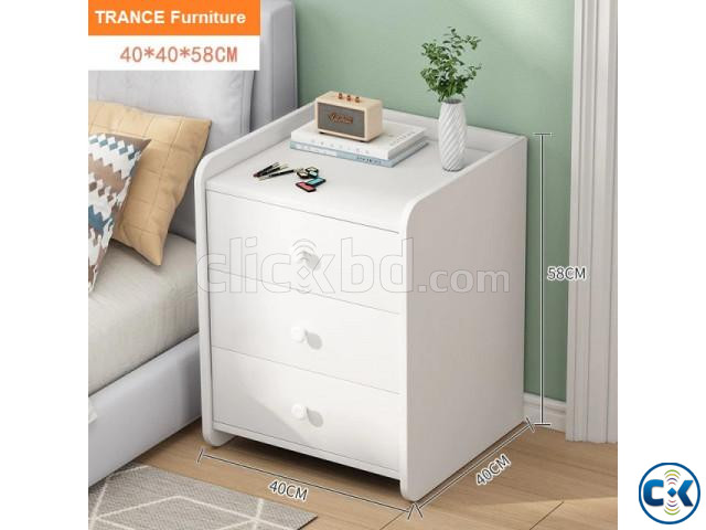 Creative Bedside Table Storage Drawer Type Small Locker Simp large image 0