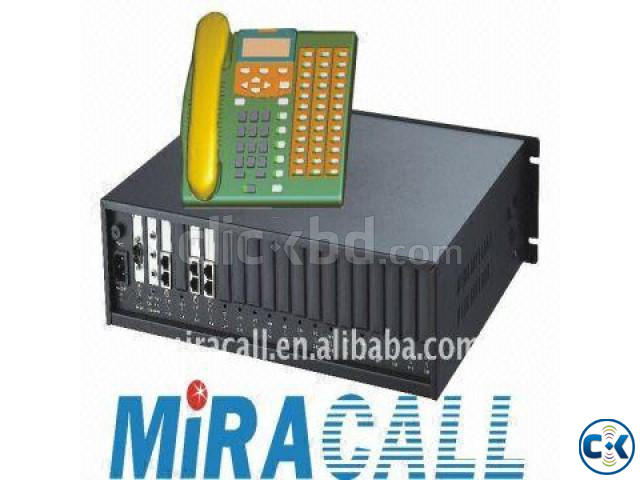 Miracall 40 Line Caller ID PABX Intercom large image 1
