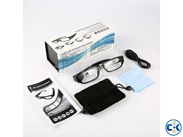 Mini HD 720P Camera Glasses Hidden Eyewear large image 4