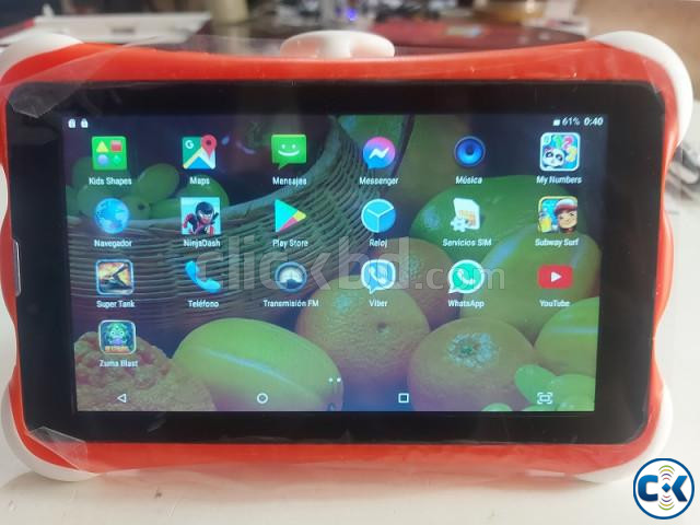 Kidiby V3 kids Tablet Pc Dual Sim 7 inch Display Wifi 4G large image 2