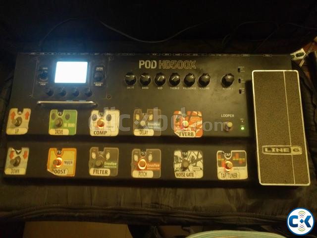 Line 6 Pod HD 500X multi FX pedals large image 0