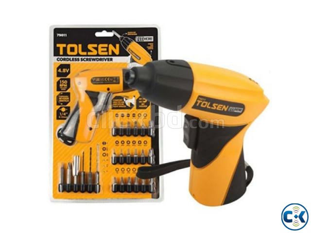 Tolsen Rechargeable Drill large image 0