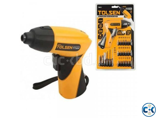 Tolsen Rechargeable Drill large image 1