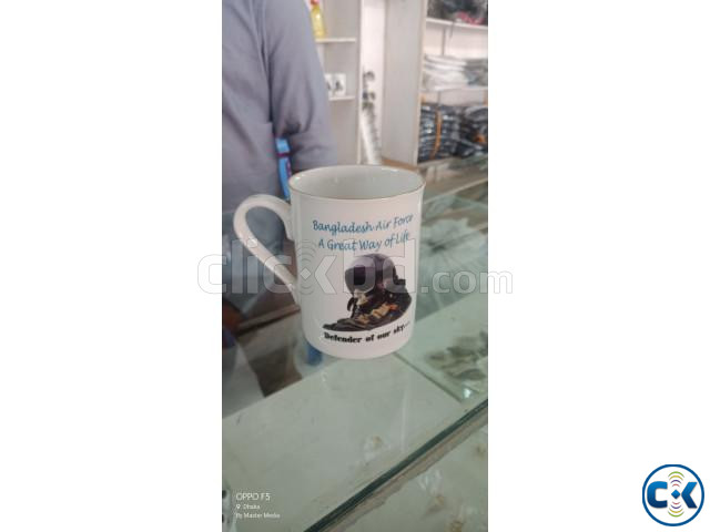 Ceramic Mug Plate Print Logo Design Signboard large image 2