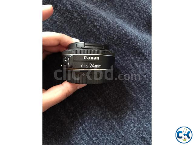 Canon EF-S 24mm F 2.8 STM Camera Lens large image 1