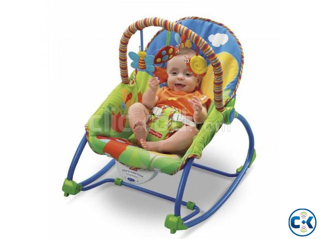 Baby Cartoon Deluxe Bouncer large image 2
