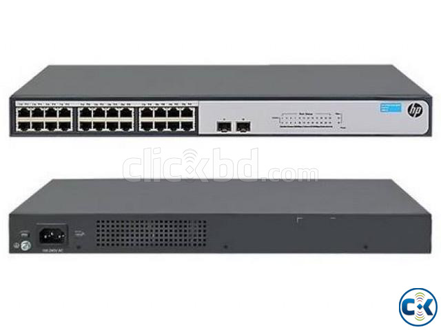 10G Uplink HP 1420-24G-2SFP 24-Port Gigabit Switch JH017A  large image 0