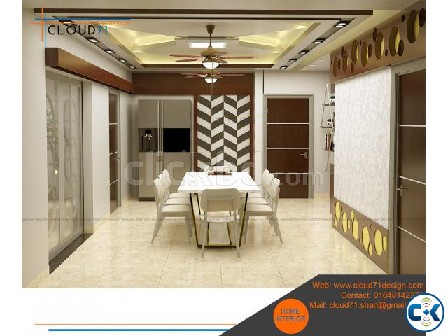 Living room interior design in Dhaka large image 1