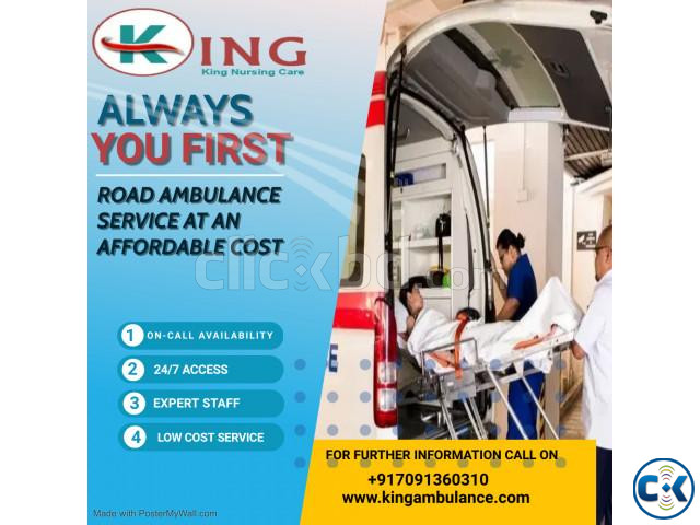 King Ambulance Service in Delhi- Low Budget Medical Services large image 0