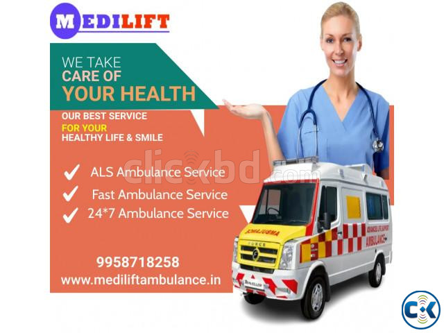 Utmost Healthcare by Medilift Ambulance Service in Delhi large image 0