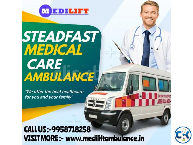 Book Medilift Ambulance Service in Ranchi for Relocation large image 0