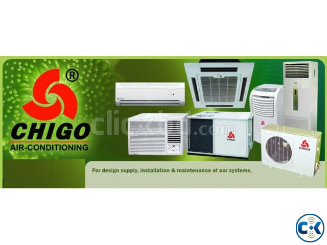 CHIGO 1.5 ton split type air conditioner ac large image 0