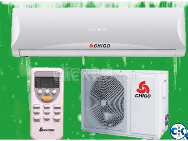 CHIGO 1.5 ton split type air conditioner ac large image 2