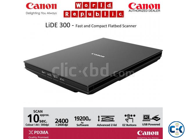 Canon Lide 300 Flatbed Scanner large image 0