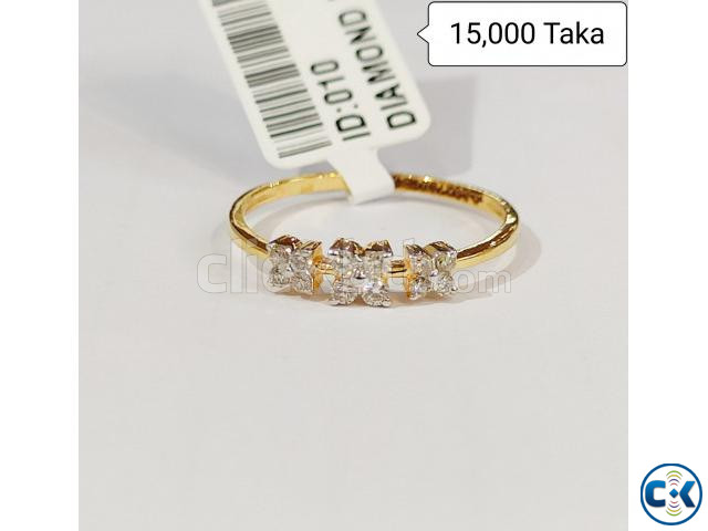 Diamond With Gold Ring 50 off large image 0