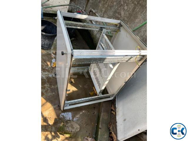 Open type Server Rack 15u with one shelve Aluminum body. large image 2