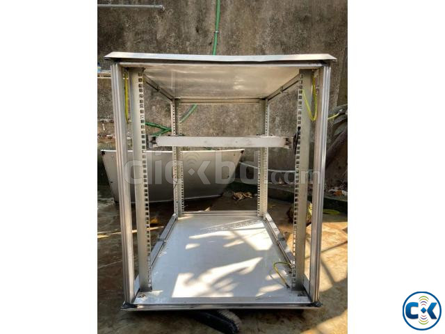 Open type Server Rack 15u with one shelve Aluminum body. large image 4