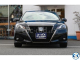 TOYOTA CROWN 2017 BLACK ATHLETE S