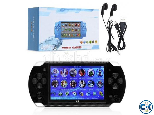 X6 PSP Game Player Console 4.3 screen 8GB large image 0