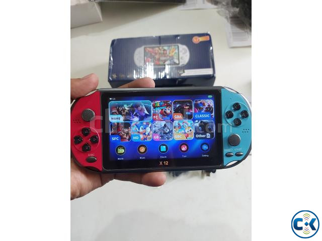 X12 Plus Game player 7 inch Display Camera large image 1