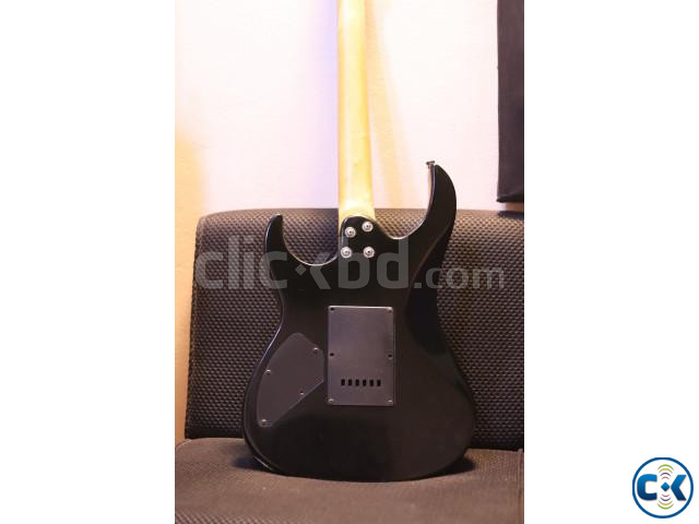 New Korean Brand 24 fret Electric Black Concert Guitar large image 2