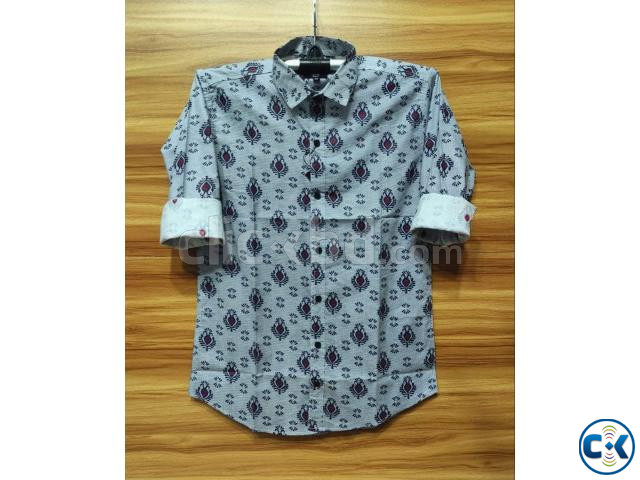 export full Hata print shirt large image 1