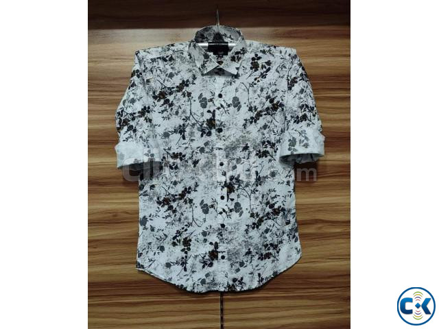 export full Hata print shirt large image 2