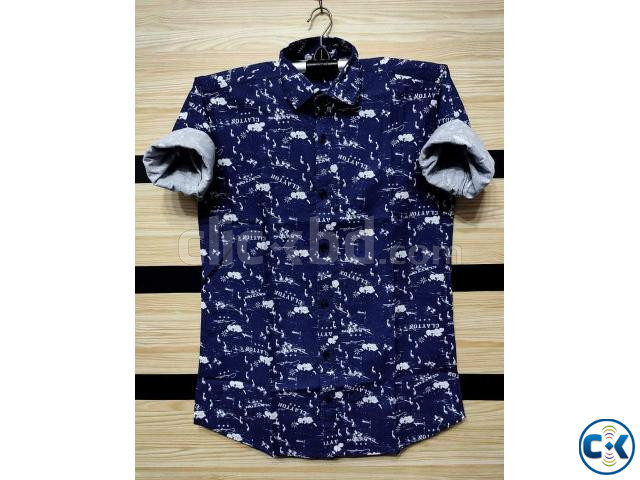 export full Hata print shirt large image 1