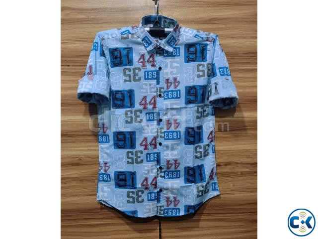 export full Hata print shirt large image 2